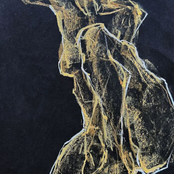 Pittura intitolato "BLACK PASTEL / comp…" da Vitaliy Dmytruk, Opera d'arte originale, Pastello