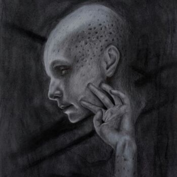Drawing titled "void" by Vitaly.Arts, Original Artwork, Pastel