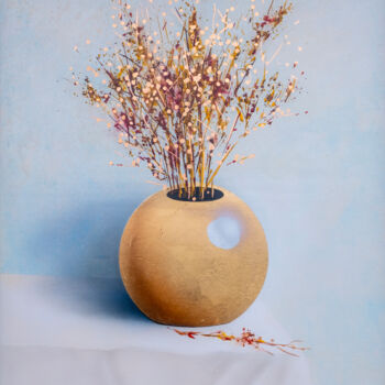 Painting titled "Still Life" by Vitaly Moiseev, Original Artwork, Acrylic Mounted on Wood Stretcher frame