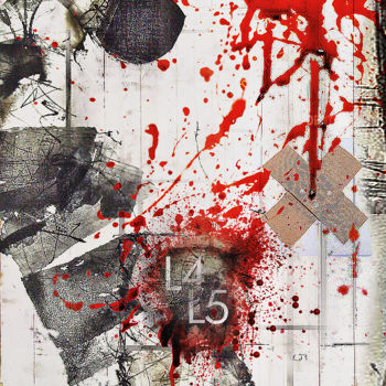 Arts numériques intitulée "L4-BACK-L5" par Vito Greina, Œuvre d'art originale, Peinture numérique