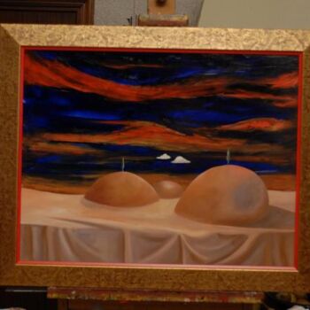 Pintura intitulada "dune" por Vito Pastore D'Ostuni, Obras de arte originais