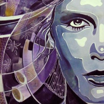Pintura intitulada "Liberta-te II" por Vitor Moinhos, Obras de arte originais, Acrílico