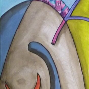 Painting titled "Sans titre n561" by Victor Valente, Original Artwork, Acrylic