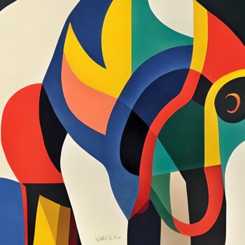 Arts numériques intitulée "I colori della memo…" par Vittorio De Fiso, Œuvre d'art originale, Peinture numérique