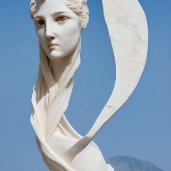 Digital Arts με τίτλο "Segreto Parapendio" από Vittorio De Fiso, Αυθεντικά έργα τέχνης, Ψηφιακή ζωγραφική