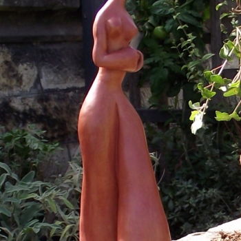 雕塑 标题为“A quoi cela me sert…” 由Vival33, 原创艺术品, 粘土