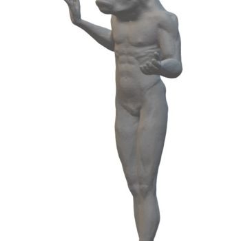 Sculpture intitulée "Imagine Singles Man…" par Printle, Œuvre d'art originale, Résine