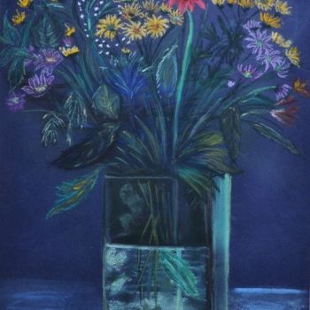 Painting titled "bouquet" by Viba, Original Artwork