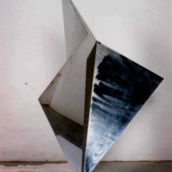 Skulptur mit dem Titel "wing" von Vivian El Batanoni, Original-Kunstwerk