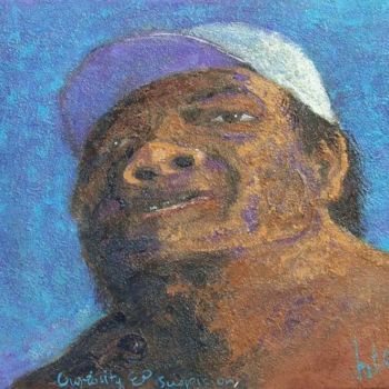 Malarstwo zatytułowany „Fisherman of Acapul…” autorstwa Viviano, Oryginalna praca, Olej