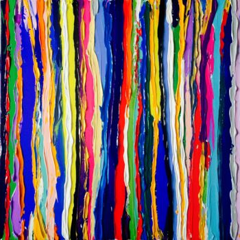 Peinture intitulée "Color your life" par V-Khu 11, Œuvre d'art originale, Acrylique
