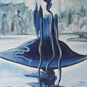 Картина под названием "Без названия" - Владимир Жук, Подлинное произведение искусства, Акрил