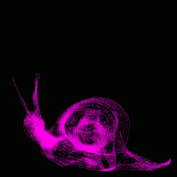 Цифровое искусство под названием "Snail" - Vladi, Подлинное произведение искусства, Цифровая живопись