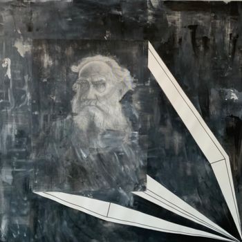 Картина под названием "LT 5" - Vladimir Paun-Vrapciu, Подлинное произведение искусства, Акрил