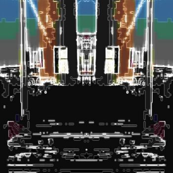 Цифровое искусство под названием "Towers" - Vladimir Pi, Подлинное произведение искусства, Фотомонтаж