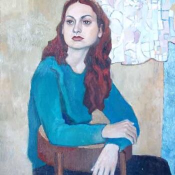 Painting titled "Lilia" by Vladimir Zagitov, Original Artwork