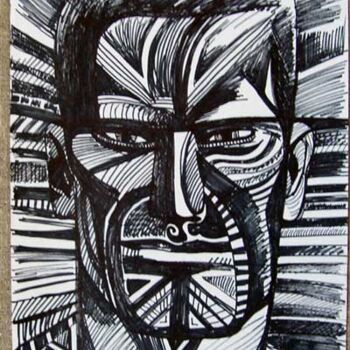 Drawing titled "man" by Vladimir Zagitov, Original Artwork