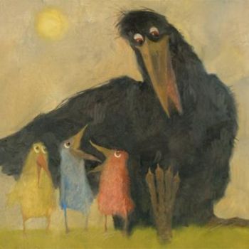 Painting titled "Hallo, mammy/Здравс…" by Vladimir Agapov, Original Artwork