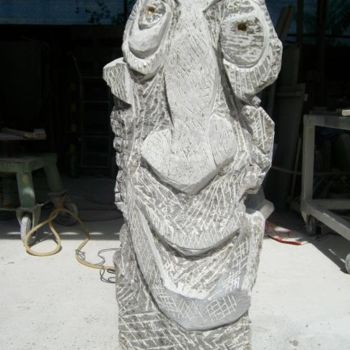 Sculpture titled "Skulpturen_014__kl.…" by Vladimirnikolski, Original Artwork, Stone