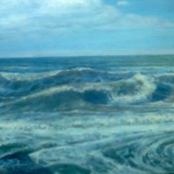 Картина под названием "Море." - Владимир Владимирович, Подлинное произведение искусства