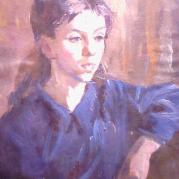Painting titled "Catherine.Екатерина…" by Vladimir Trutko, Original Artwork, Oil