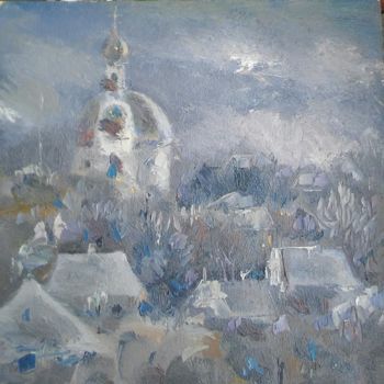 "Kursk landscape" başlıklı Tablo Владимир Трутко tarafından, Orijinal sanat, Petrol