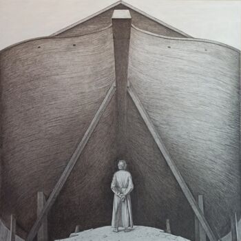 Картина под названием "Ной" - Владислава Збицкая (Vlada Zbicki), Подлинное произведение искусства, Акрил