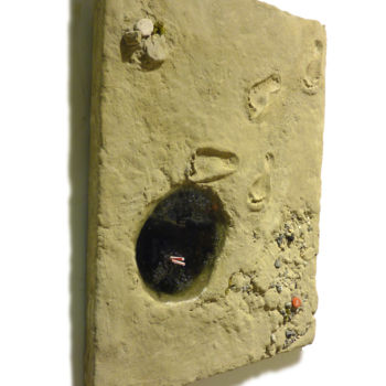 Sculpture intitulée "Portable hole" par Vlekks, Œuvre d'art originale, Autre