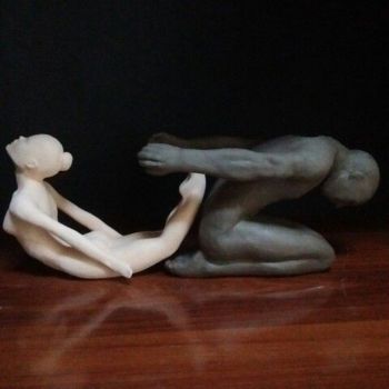 Скульптура под названием "Rejection" - Vicent Matoses, Подлинное произведение искусства