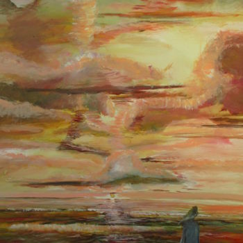 Malarstwo zatytułowany „Ozean Dreams 2” autorstwa Volker Mersch, Oryginalna praca, Akryl
