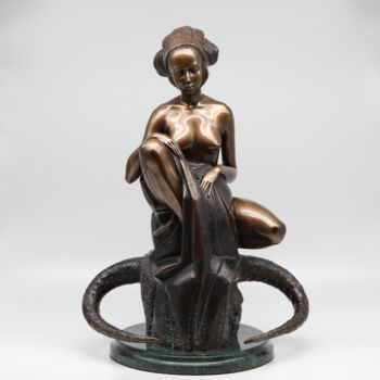 Sculpture titled "abduction of europe" by Volodymyr Mykytenko, Original Artwork, Bronze