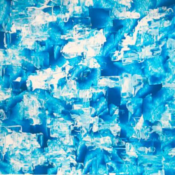 "BLUE LAGOON" başlıklı Baskıresim Voskresenskaya tarafından, Orijinal sanat, Dijital baskı