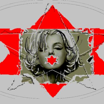 Arts numériques intitulée "Che Marilyn" par Vrineart, Œuvre d'art originale, Peinture numérique