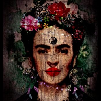 Digital Arts titled "Frida" by Vrineart, Original Artwork