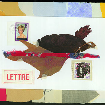 Collages titled "N'habite pas à l'ad…" by Vincent Sfg, Original Artwork, Collages