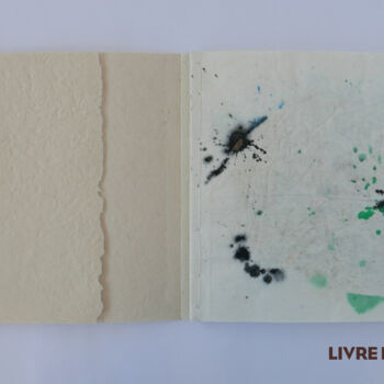 Incisioni, stampe intitolato "L'ARBRE livre 2" da Vincent Sfg, Opera d'arte originale, Collagraphy