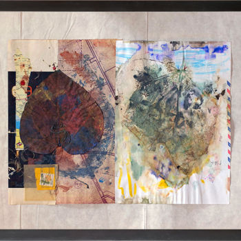 Collages intitulée "Grand bal de printe…" par Vincent Sfg, Œuvre d'art originale, Collages