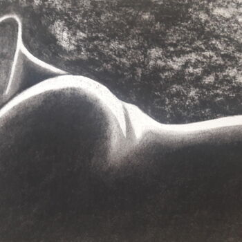 Dessin intitulée "Le sein" par Vsp, Œuvre d'art originale, Graphite