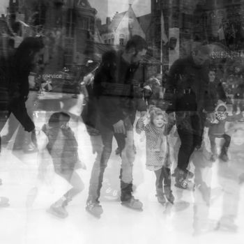 Photography titled ""Ice rink"" by Vukašin Delević, Original Artwork, Digital Photography
