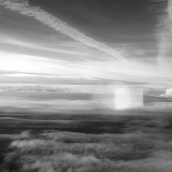 Photography titled ""Above the clouds"" by Vukašin Delević, Original Artwork, Digital Photography