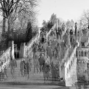 Fotografia intitolato ""Stairs"" da Vukašin Delević, Opera d'arte originale, Fotografia digitale