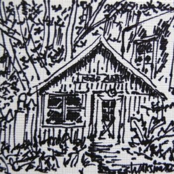 Drawing titled "COUNTRY STORE" by Zbigniew Waksmundzki, Original Artwork, Other