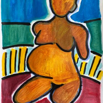 "Doll" başlıklı Resim Waldemar Pars tarafından, Orijinal sanat, Akrilik