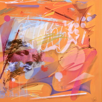 Peinture intitulée "FUTURO" par Walker Valentin (Allias), Œuvre d'art originale, Peinture numérique