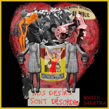 Digital Arts titled "nos désirs sont dés…" by Wally Sanetra, Original Artwork, 2D Digital Work