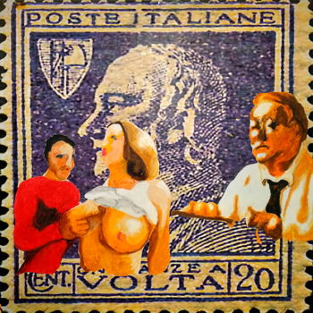 Painting titled "N° 150321" by Walter Passarella, Original Artwork, Acrylic