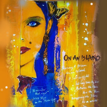Pintura intitulada "On an island" por Walter Vermeulen, Obras de arte originais, Pintura digital