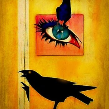 Dessin intitulée "Birds" par Walter Vermeulen, Œuvre d'art originale, Peinture numérique