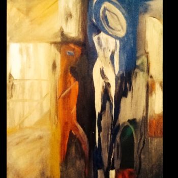 Painting titled "image.jpegQualcuno…" by Wanda Banterle, Original Artwork