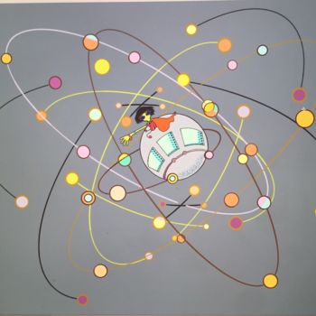 Arte digital titulada "happy space" por Sai Wang, Obra de arte original